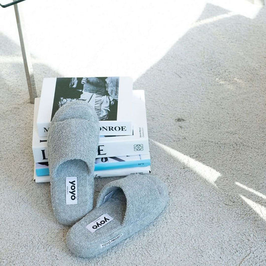 ROOM SHOES GRAY